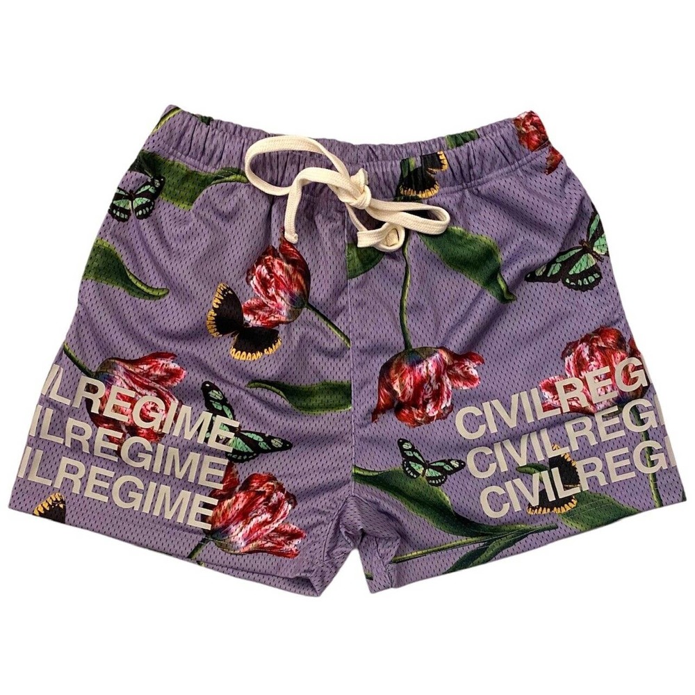 Civil Regime by Darc Sport Men's Dream Fields 16" Mesh Shorts